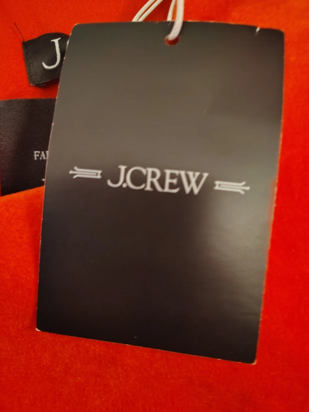 J. Crew velvet shift
